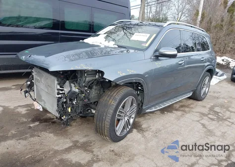 2022 Mercedes-Benz Gls 450 4Matic из США, поврежденный, VIN 4JGFF5KE3NA620787